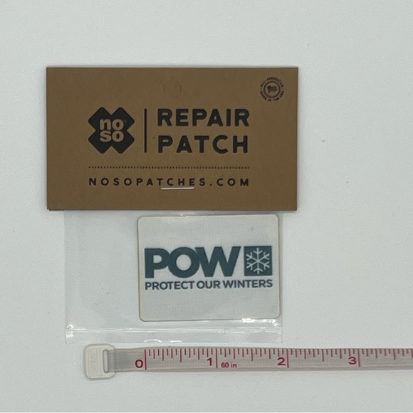 POW No so Patches , Protect Our Winter patches for gear - Picture 3 of 3